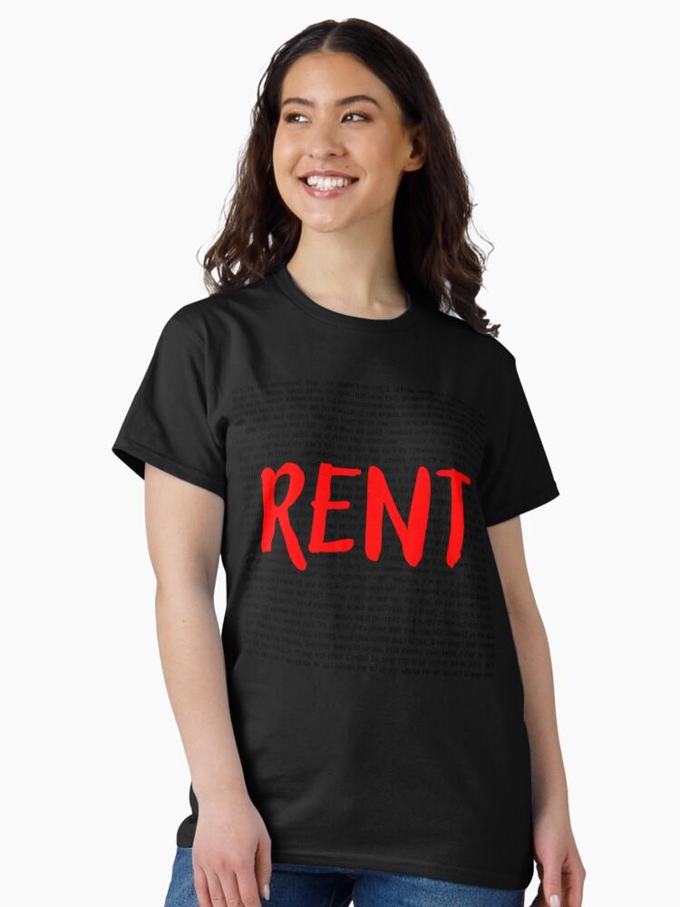 Rent a Hero Rent lyrics Classic Unisex T-Shirt