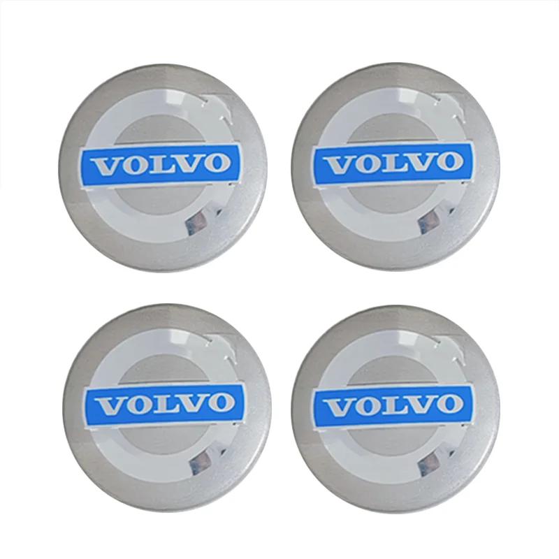 60mm modified hub cover is suitable for Volvo hub center cover modified tire center cover logo decorative car exterior.