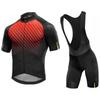 Set Completo Maglia da Ciclismo e Salopette da Ciclismo Uomo Donna Traspirante Abbigliamento per Mountain Bike e Bici da Strada