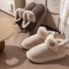 Women'S New Autumn Winter Warm Indoor Outdoor Snow Boots Slippers, Thick Sole for Better Grip, Women Shoes