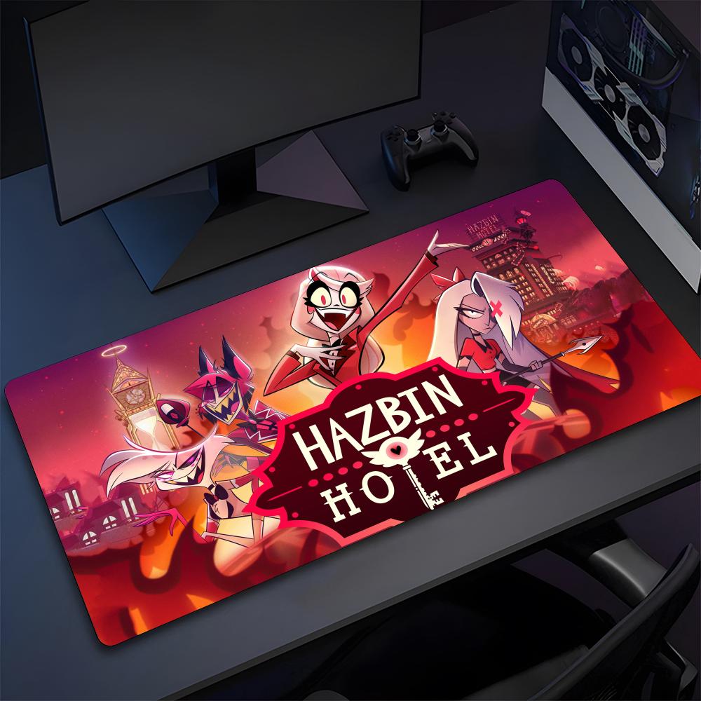 Hazbin Hotel Game Mouse Pad High Quality Natural Rubber Mouse Pad The Most Professional Washable Laptop Mouse Pad