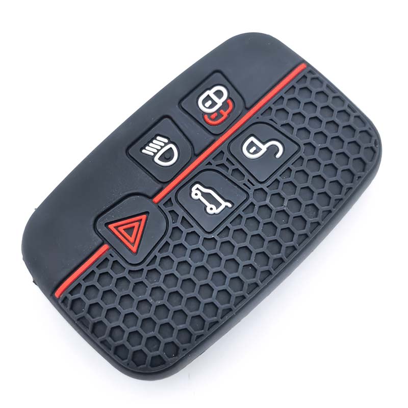 Car Remote Key Case Cover Fob Shell For Land Rover Range Rover Sport Evoque Freelander Velar Discovery 4 Jaguar Xe Xj Xf Guitar