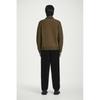COS Japan Collared Merino Wool Half Zip Sweater