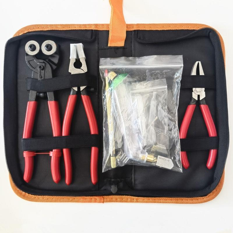 16Piece/set Professional Glass Mosaicss Cutting Tool Glass Cutters With Steel Carbide Blade For Precise Artwork Creation