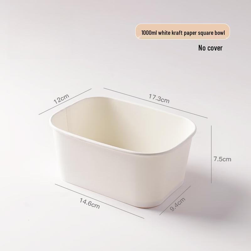 Biodegradable Corn Starch Takeaway Food Containers