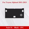 For Toyota Vellfire Alphard 2015-2026 Trunk Door Anti Kick Pad Tailgate Anti-Scratch Protector Sticker Cargo Liner Car Interior