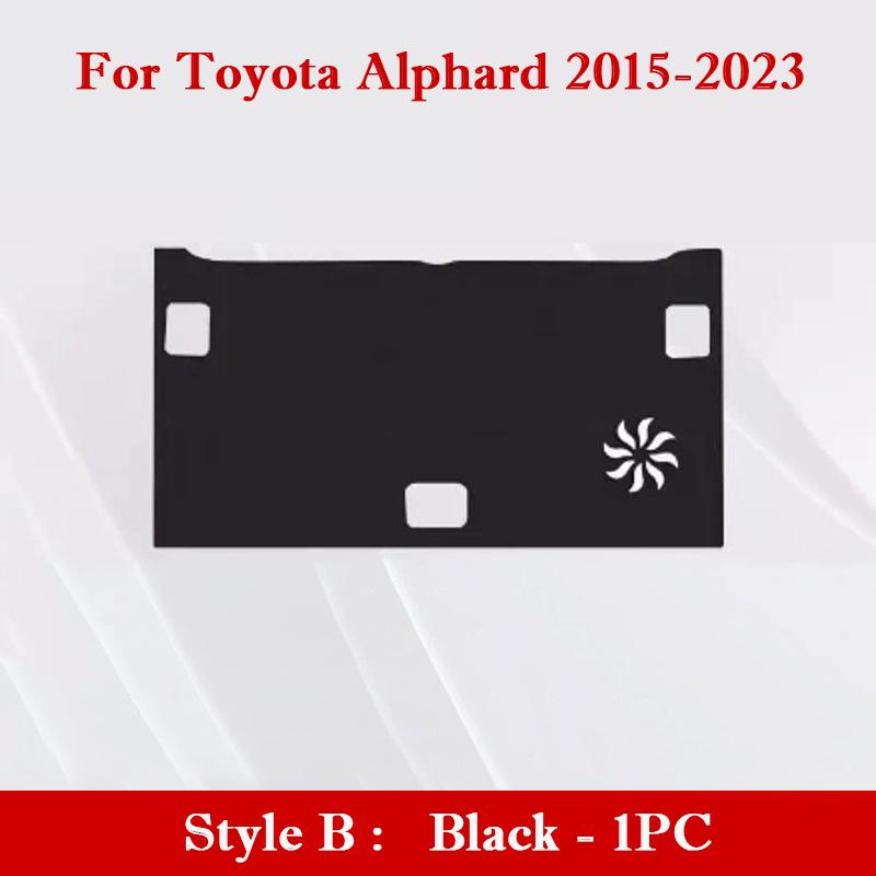 For Toyota Vellfire Alphard 2015-2026 Trunk Door Anti Kick Pad Tailgate Anti-Scratch Protector Sticker Cargo Liner Car Interior