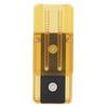 Amber Transparent PEI Slider Toy Stress Relief Decompression Double Track Amber Slider Push Toy