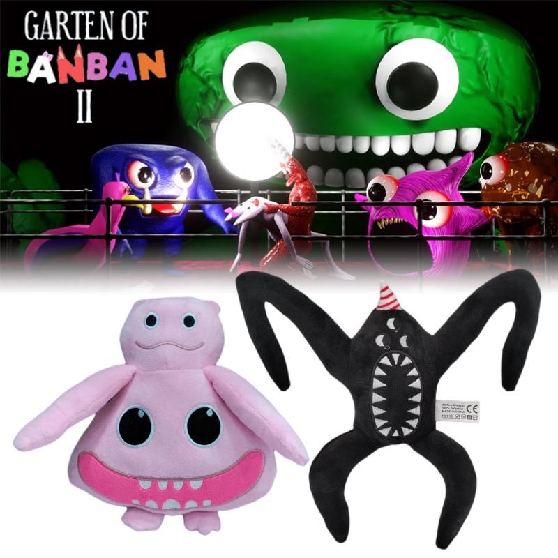 Cute Black And Pink Banban Kindergarten Garden Plush Toy For All Ages 20cm/7.87in