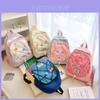 Adorable Colorful Star Backpack For Boys And Girls Breathable Canvas Kid's Bag