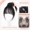 Fake Bangs Hair Toppers Wigs with Bangs Middle Part Fringe Hair Pieces  Increase Hair Volume