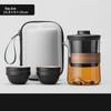 Shangqi Portable Quick-Brew Glass Tea Set