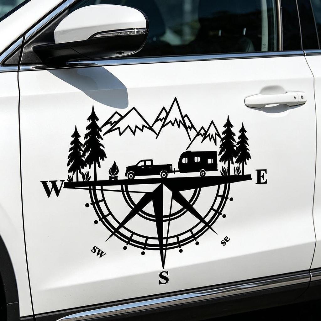 Autoaufkleber Abziehbild Auto Einzigartig Stilvoll Einfache Montage Haubendekoration für Bus