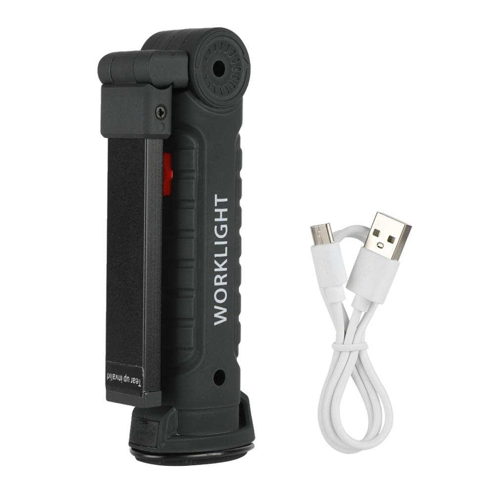 

USB Charging Foldable COB Work Light LED Working Lamp with Magnet for Camping Emergency Large