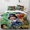 Anime One Piece Bedding Set Boys Girls Bedroom Decor Twin Full Queen King Size Cosplay Duvet Cover Pillowcases Gifts