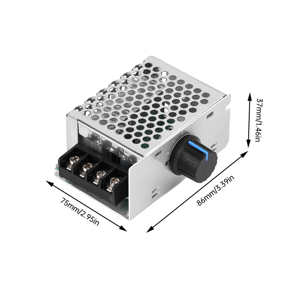 1111W 111V AC SCR Voltage Regulator Dimmer Electric Motor Speed Controller Electronic Volt Regulator Dimmer Thermostat Regulator