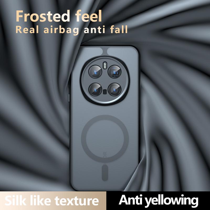 For Magsafe Matte Phone Case for Honor Magic 7 Pro Acrylic Shockproof Hard Bumper Magnetic Cover Shell for Magic 7Pro