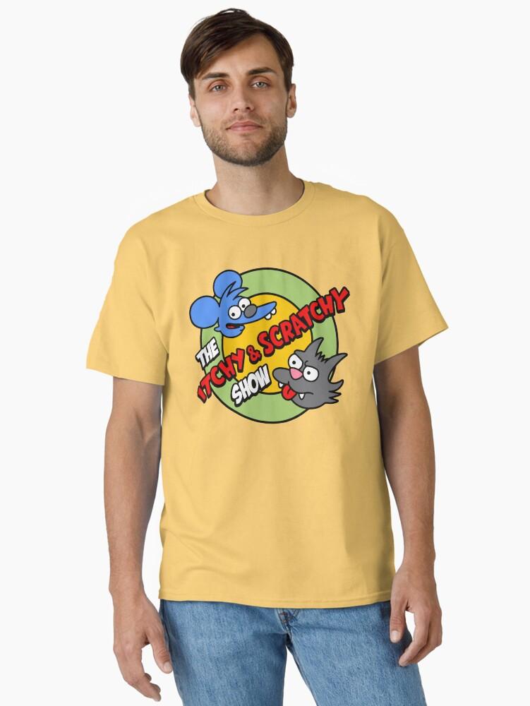 Tom & Jerry The Itchy & Scratchy Show Classic T-Shirt