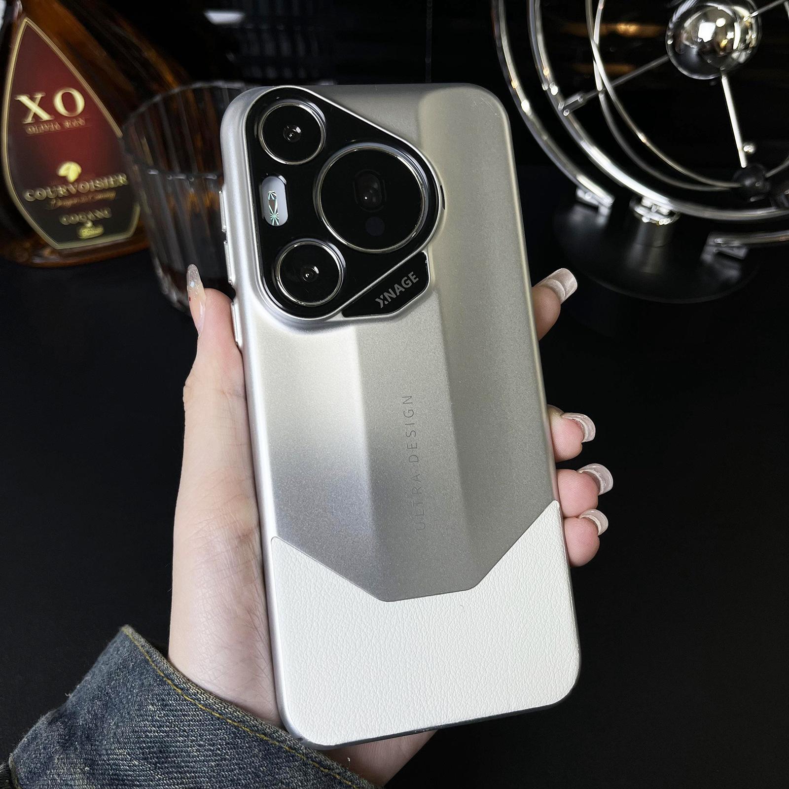 

Applicable to Huawei Pura70ultra seconds to become an extraordinary master Napa mobile phone case Mate60p high-end all-inclusive protection Pura80