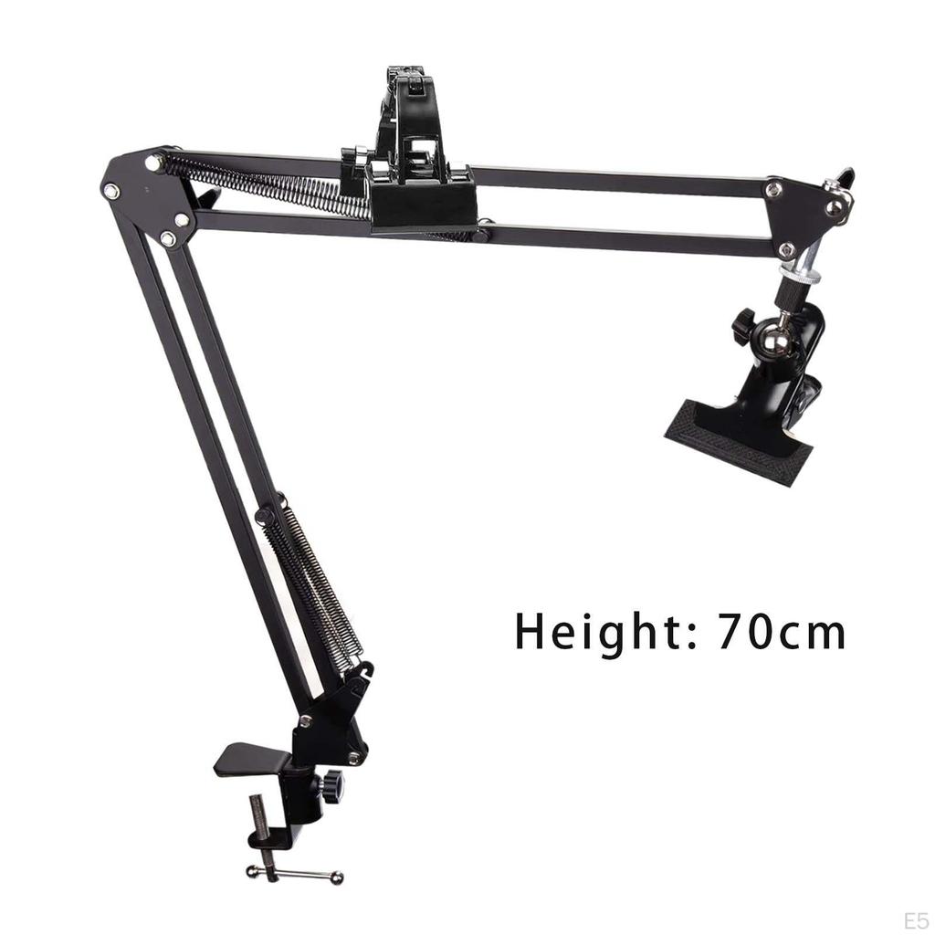 Embroidery Hoop Stand Table Clamp Accessories Adjustable with Hinge Clip for Sewing