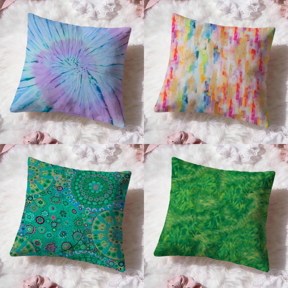 Federa Cuscino Paesaggio Comfort Premium Reversibile Design Due in Uno per Qualsiasi Stanza Interno Auto
