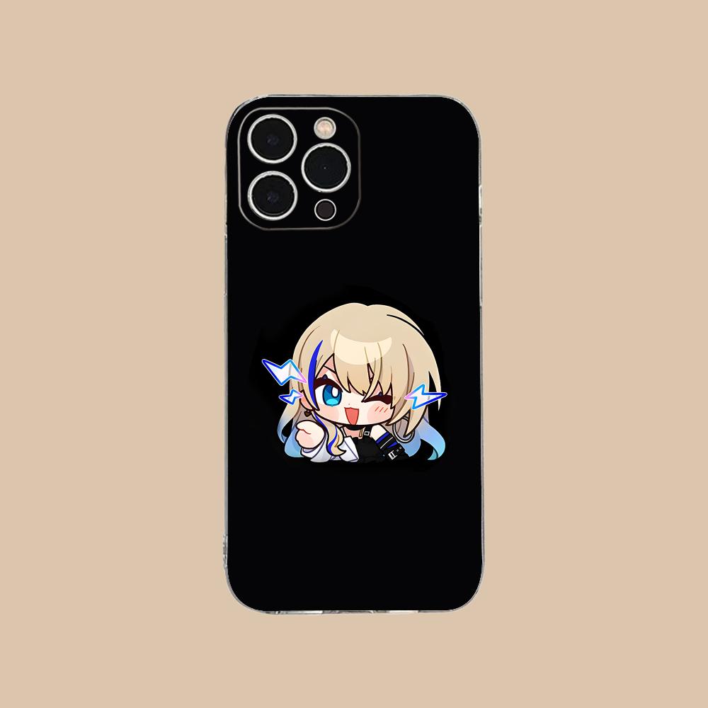 HSR Serval Clear TPU Mobile Case for iPhone 17 16 15 14 13 12 11 X XR XS Air Pro Max Plus Mini Colorful Cover
