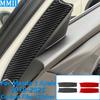 For Mazda 3 Axela 2019-2026 Carbon Fiber Front Inner Door Triangular Pillar Panel Trim Cover Car Accessories Decoration Sticker