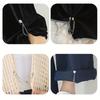 1Pc Multi-Function Magnetic Clothing Clip with Chain Metal Buttons Clip Clothes Scarf Trouser Legs Cuff Fixing Magnet Pin Decor
