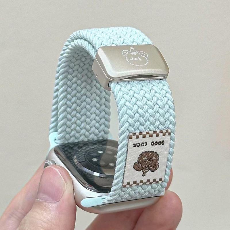 Apple Watch Series 10 Light Mint Silicone Band