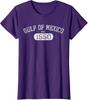 Retro Vintage Gulf of Mexico Est 1550 Mexican Flag Ladies' Crewneck T-Shirt