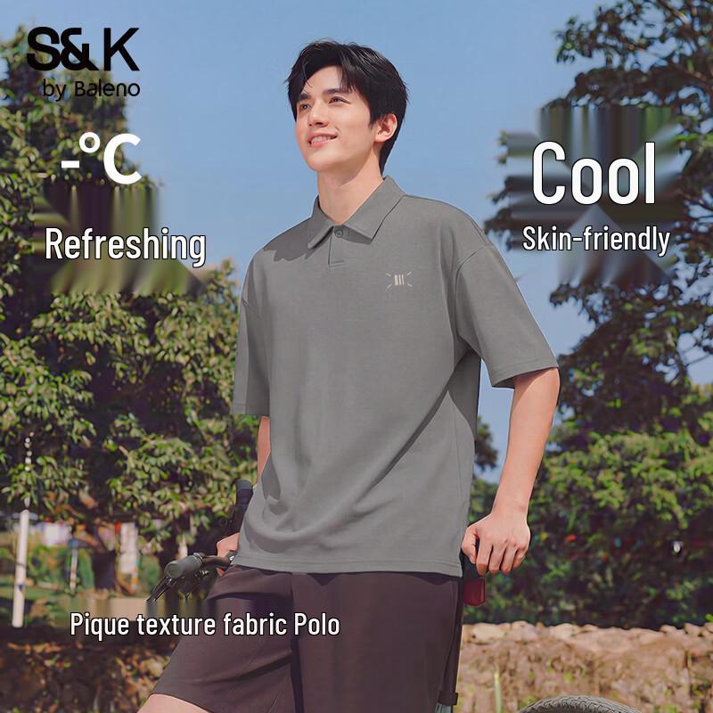 Baleno Men s S&K Series Cooling Breathable Polo Shirt M
