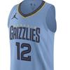 Jordan Morant Grizzlies Player Edition Basketballtrikot Herren Tops Blau DQ0150-422