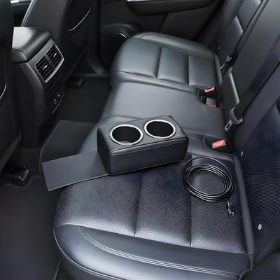 Automotive Bekerhouders Moderne Leer Opbergbank Bekerhouder Auto Accessoires Voor Mobiele Telefoon Snack Afstandsbediening Waterfles Vrachtwagen