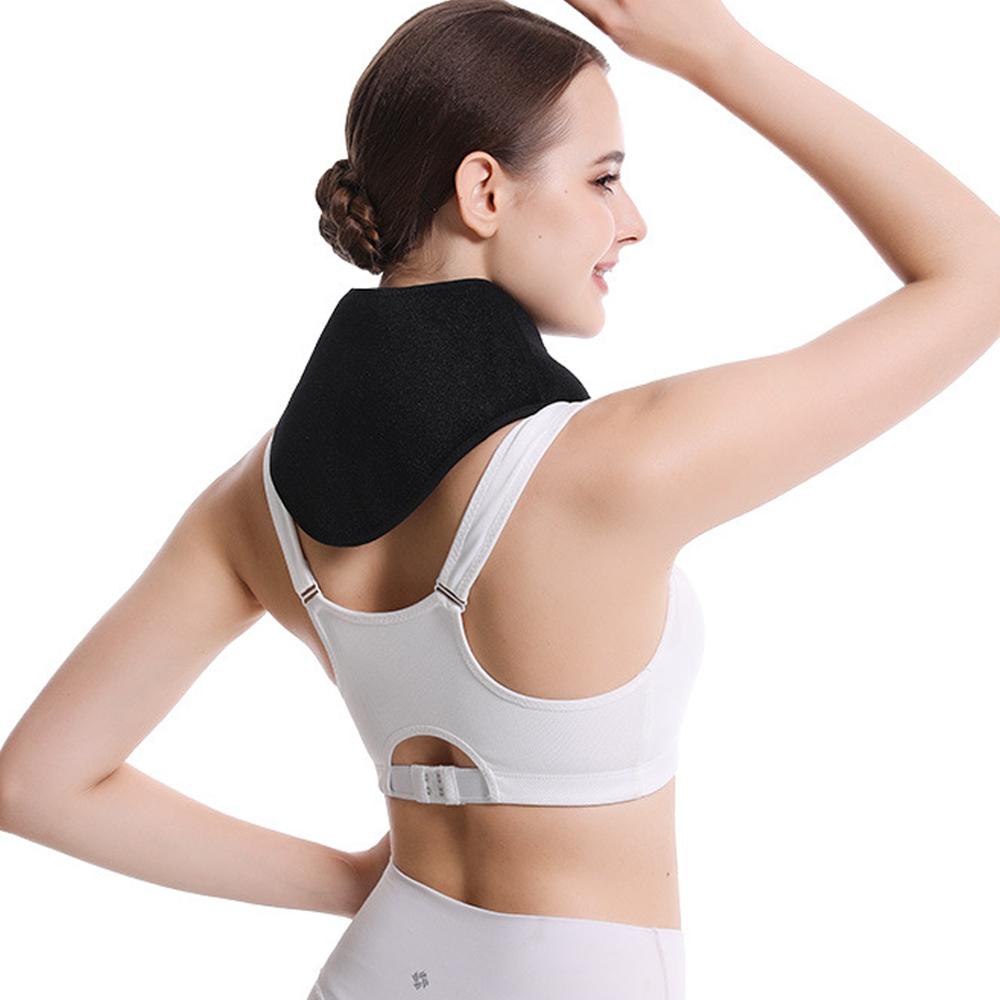 Durable And Safe 1Pcs Magnetic Self Heating Pad Therapy Pain Relief Neck Wrap Support Brace Collar Pain For Neck Arthritis Migraine Headaches