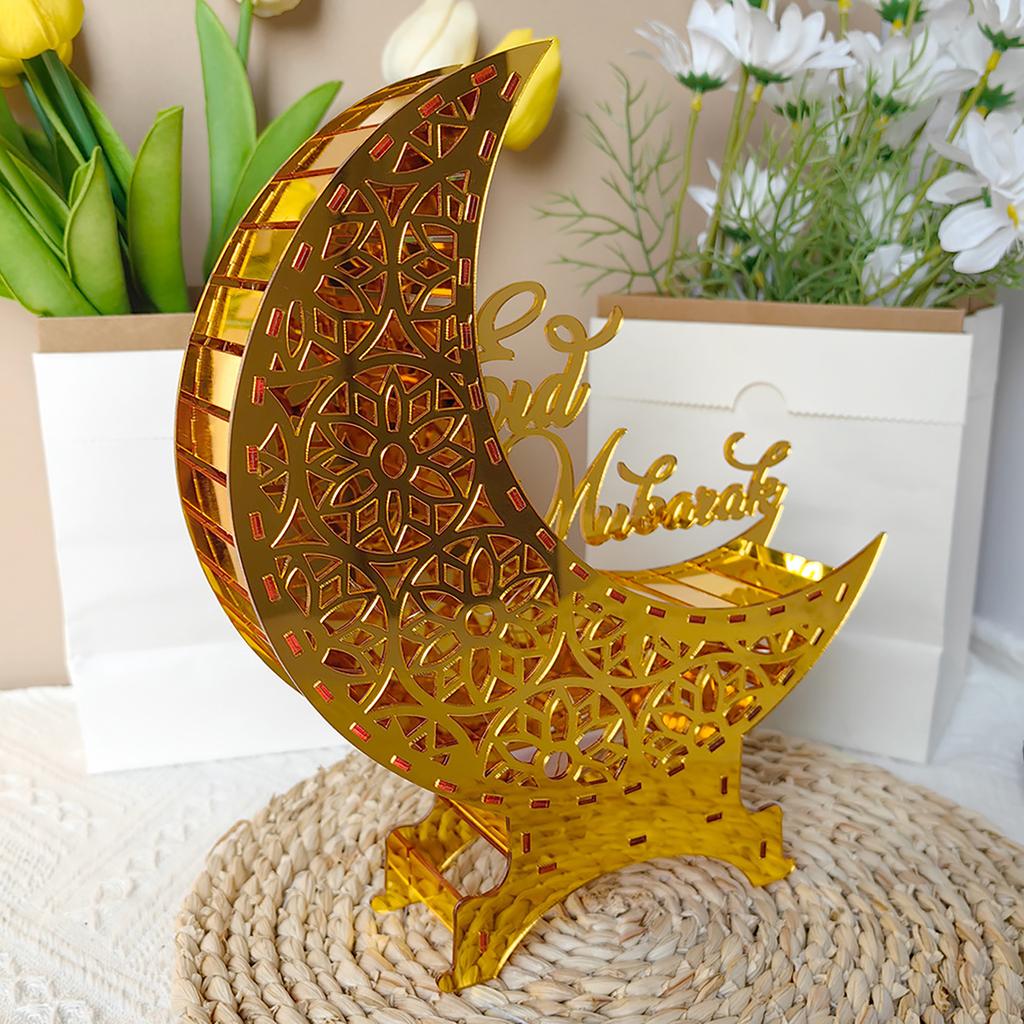 Ramadan Decorations Home Acrylic Ornament Home Decoration Ornaments Small Night Lights Table