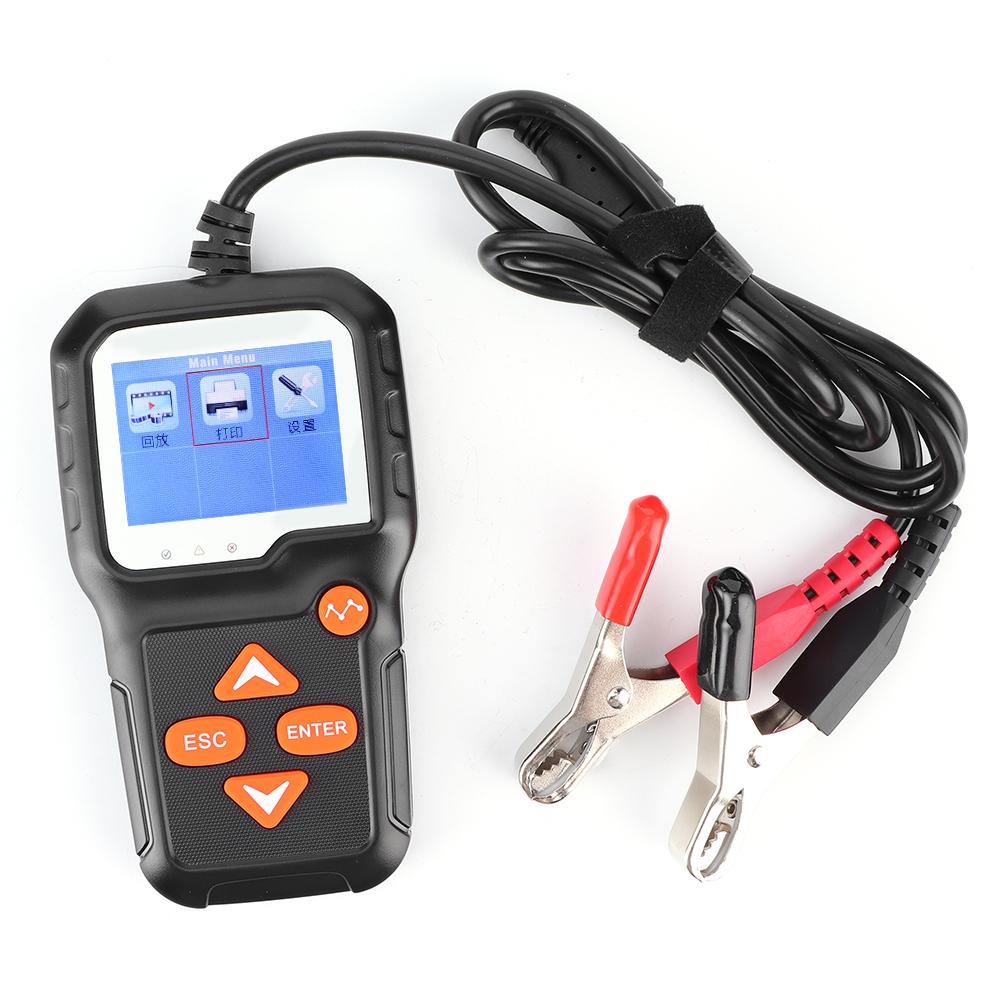 KW650 Automatic Battery Tester for 6V‑12V Motorcycle Car Digital Analyzer