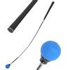 A363 Golf Curves Swing Practice Stick Rubber Trainer Sports Training Equipments Blue