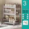 HANDUNYOU 3-Tier Kitchen Countertop Spice Rack