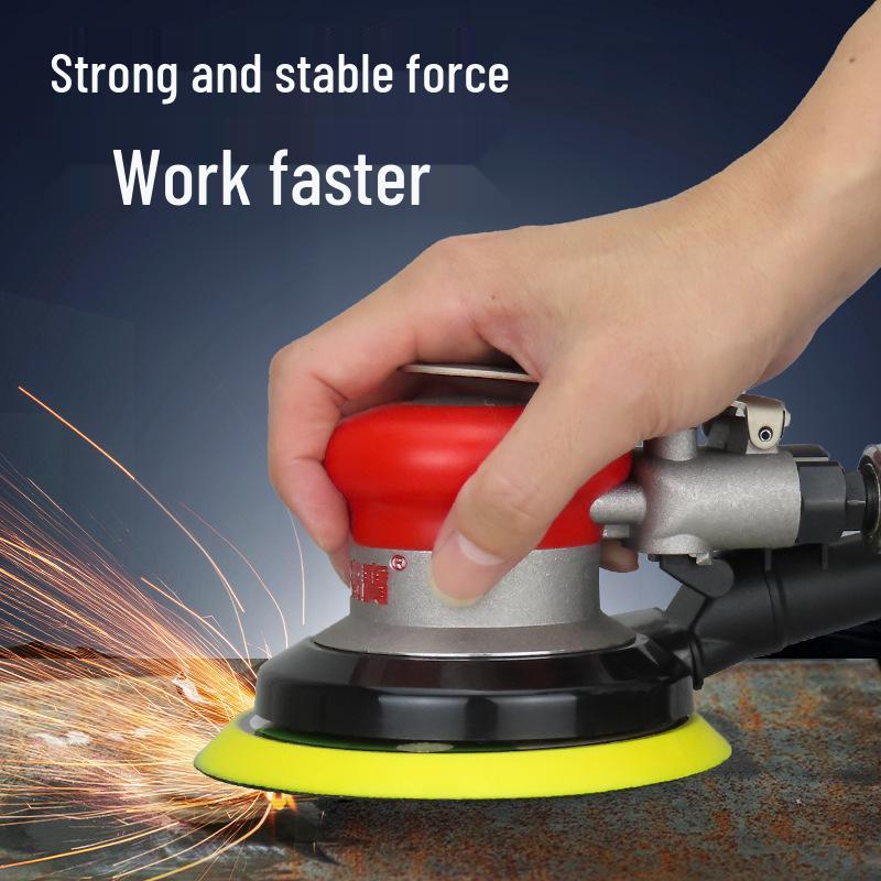 Gaobao 5-Inch Pneumatic Sander Polisher: Versatile Vacuum Air Tool for Sanding, Polishing, Waxing, and Grinding