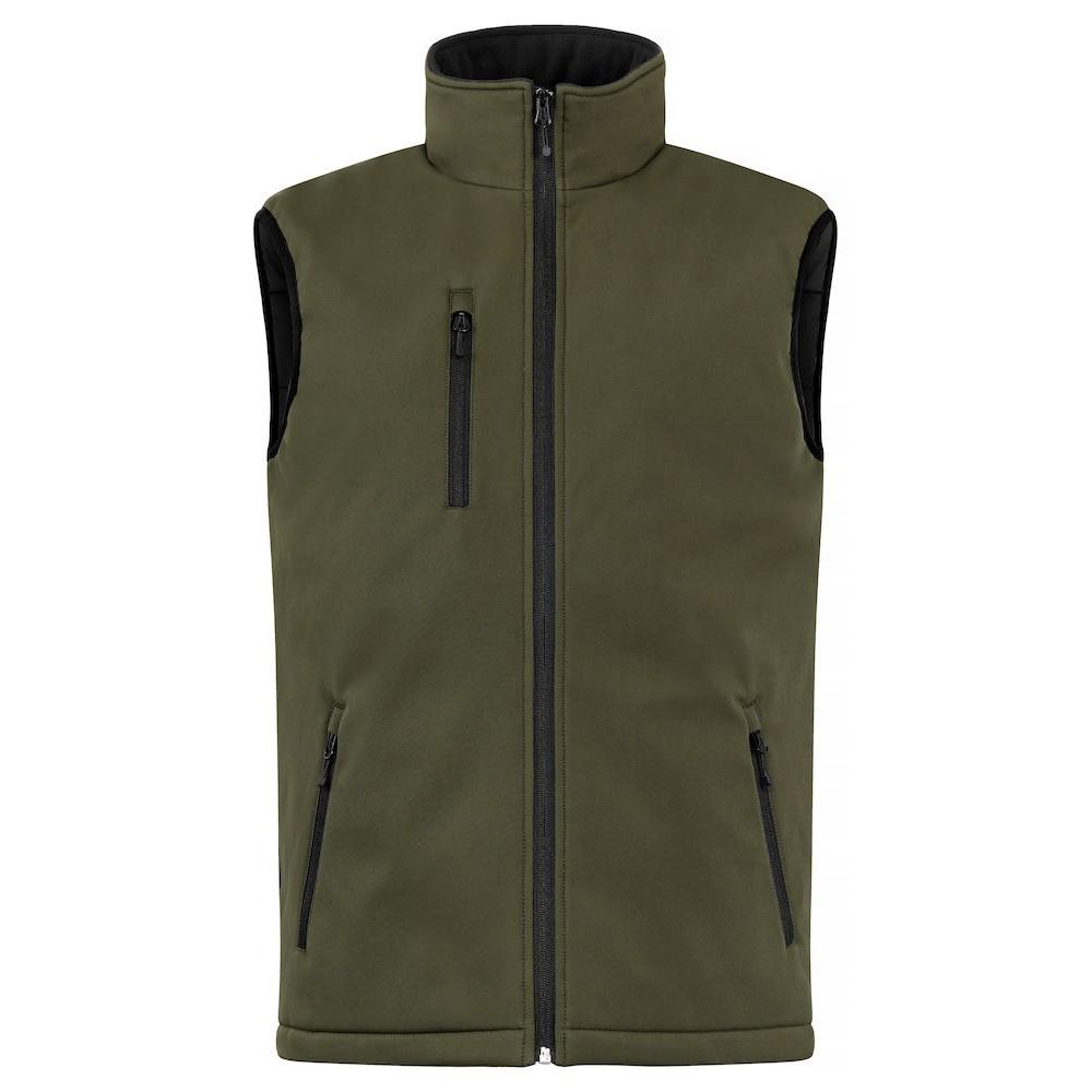 Clique Mens Softshell Padded Gilet
