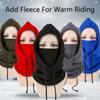 Polar Polar Yüz Maskesi, Kışlık Erkek Kadın Kayak Maskesi Soğuk Havada Dış Mekan Bisiklet Sürmek İçin Uygun Boyun Isıtıcı Rüzgar Geçirmez Şapka