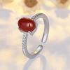 Lindon Classic Copper Alloy Zircon Ring Ladies Jewelry Wedding Promise Party Gift