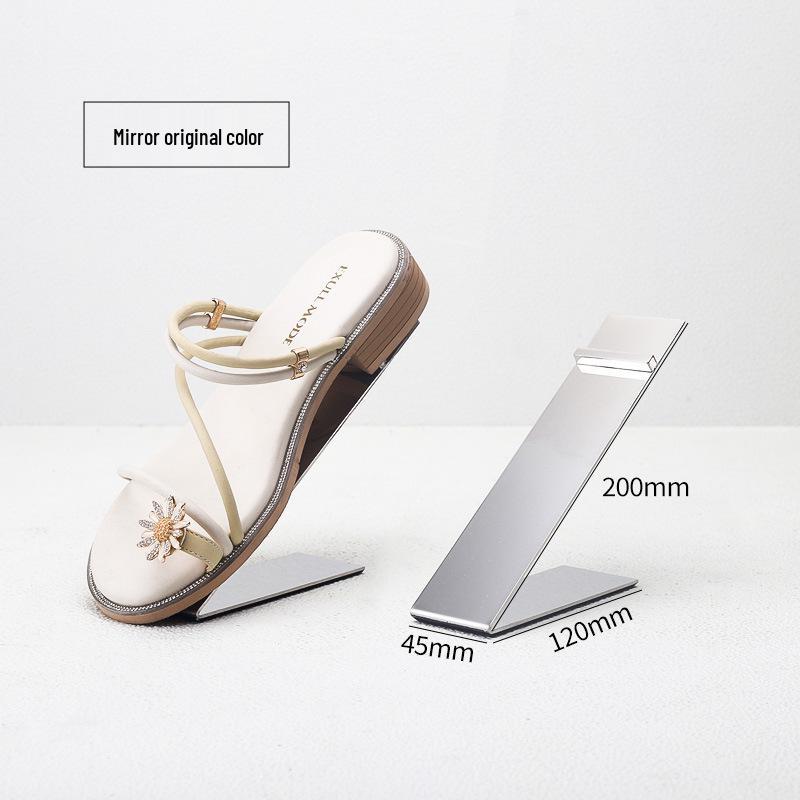 Adjustable Stainless Steel Shoe Display Stand