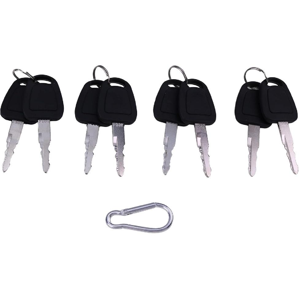 (8 Ignition Keys F900 for Terex Bobcat Doosan Daewoo Heavy Equipment K1009605B