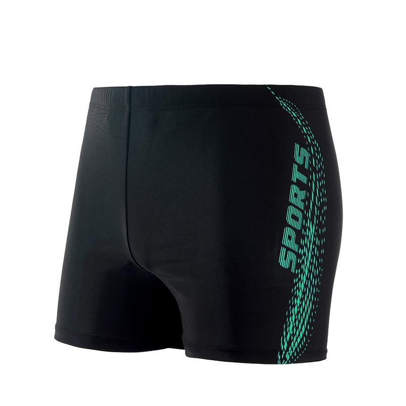 Pánské rychleschnoucí plavky s čtvercovou nohavičkou, elastické, pohodlné a prodyšné, nadměrná velikost, styl 2025