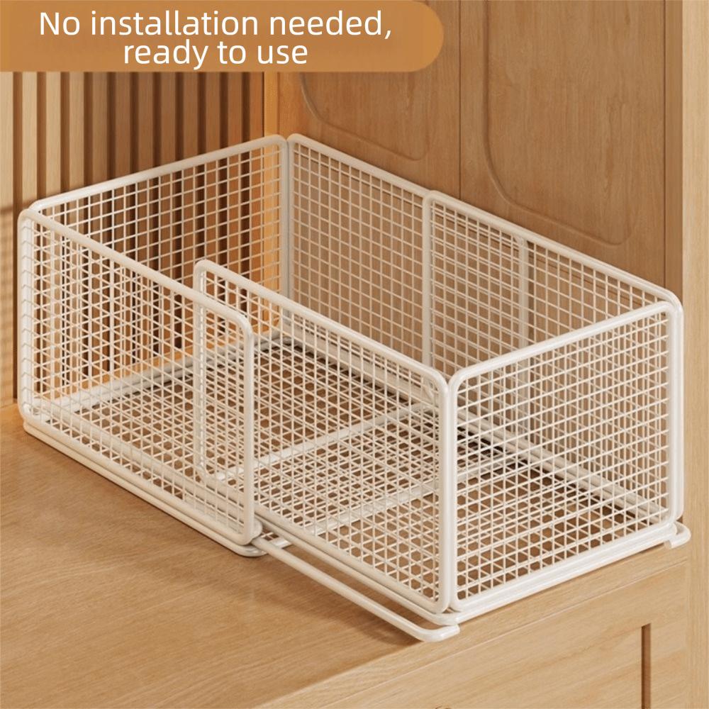 Drawer Style Cabinet Wardrobe Storage Expandable Stackable Storage Rack  Closet Storage