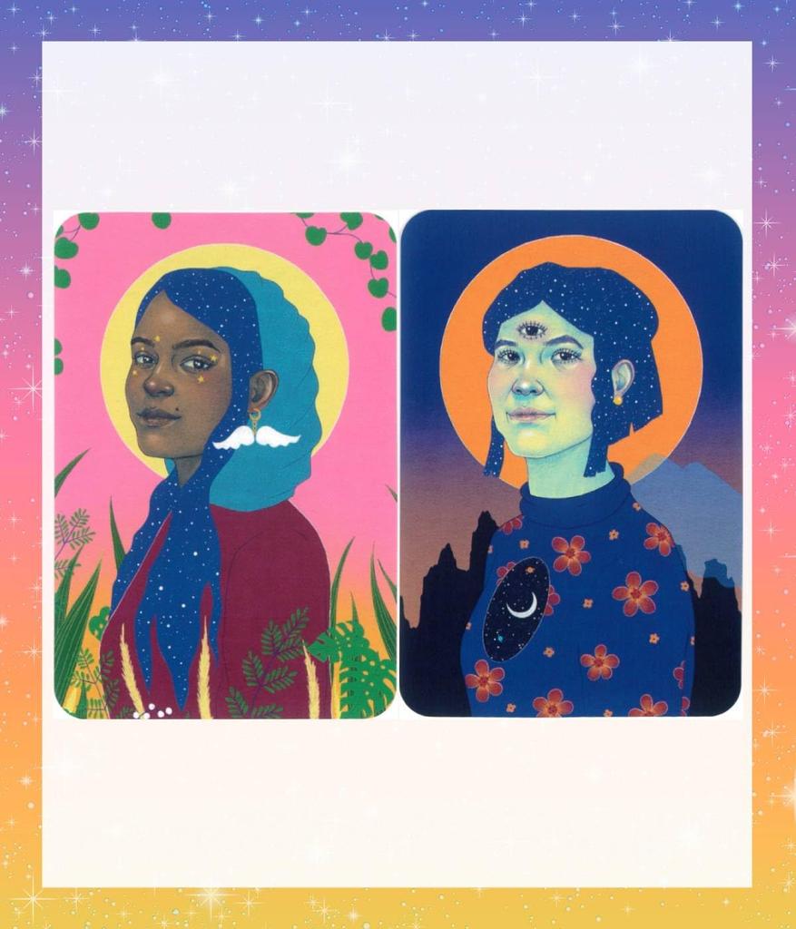 Angels for Modern Mystics Oracle Cards, Tarot Cards, Fortune Telling, with Japanese Booklet [Authentic]