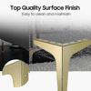 Set of 4 Modern Iron Diamond Triangle Furniture Legs