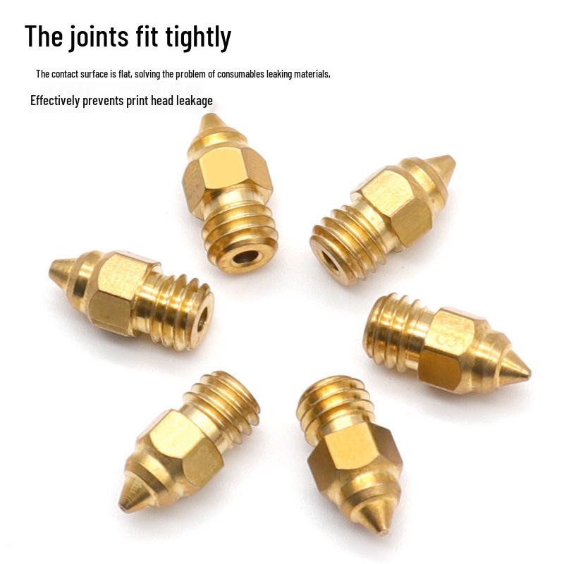 1.75mm Stainless Steel Brass Nozzle for 3D Printer