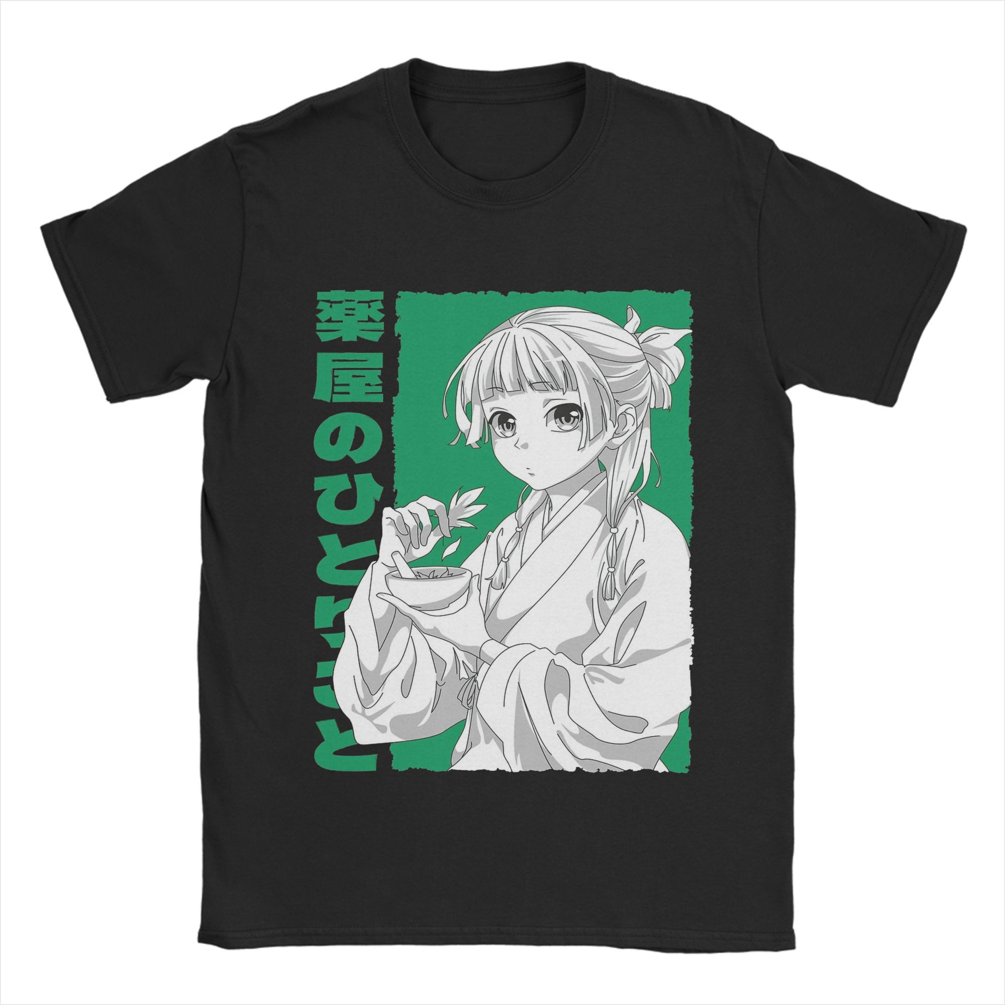 

Kusuriya No Hitorigoto T-Shirts Men Maomao Vintage 100% Cotton Tees Round Collar Short Sleeve T Shirt Classic Tops - Men s ... 5XL різнокольоровий